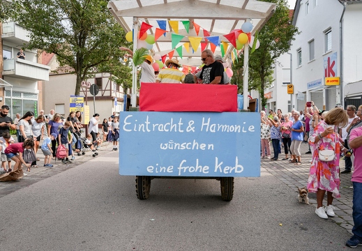 Kerbeumzug Delkenheim Wiesbaden-Delkenheim 17 09 2023 0062